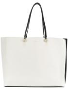 Furla Shopper Tote Bag - White