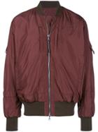 Qasimi Bomber Jacket - Red