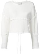 3.1 Phillip Lim Knitted Blouse - White