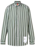 Oamc Striped Shirt - Green