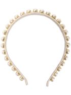 Ca & Lou Clotilde Pearl Embellished Hair Band - Gold