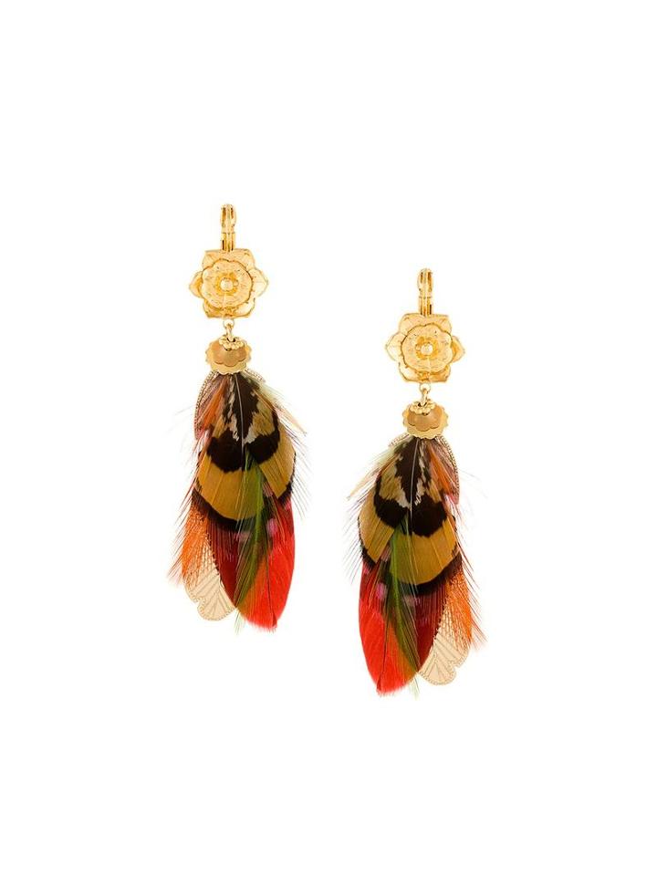 Gas Bijoux 'sao' Earrings, Women's, Gold