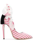 Aleksander Siradekian Appliqué Detail Pumps - Pink