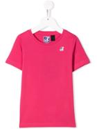 K Way Kids Logo T-shirt - Pink