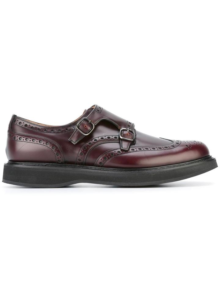 Church's 'ans' Monk Straps - Brown