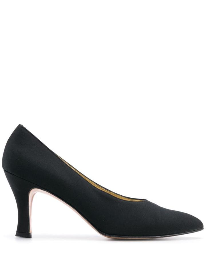 Salvatore Ferragamo Pre-owned 2000's Sculpted Pumps - Black