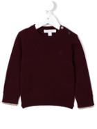 Burberry Kids Check Cuff Jumper, Toddler Boy's, Size: 18 Mth, Red
