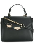 Versace Collection Embossed Logo Tote - Black