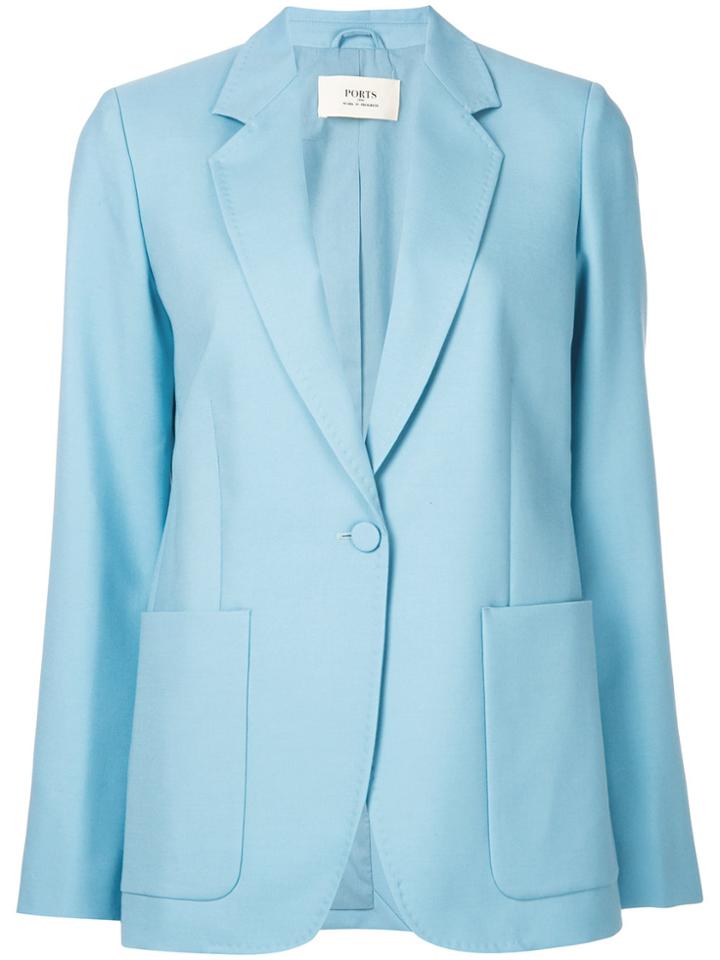 Ports 1961 Slim-fit Blazer - Blue