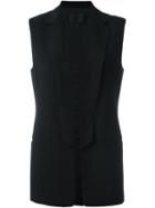Alexander Wang Tailored Waistcoat, Women's, Size: 4, Black, Viscose/acetate/spandex/elastane/polyester