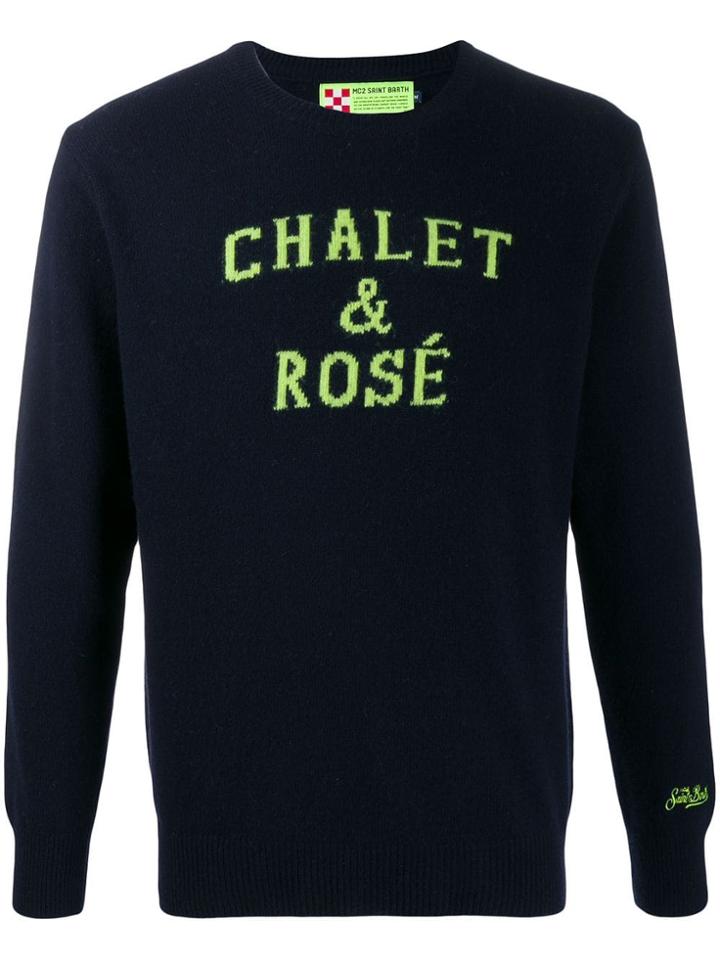 Mc2 Saint Barth Chalet Jumper - Blue