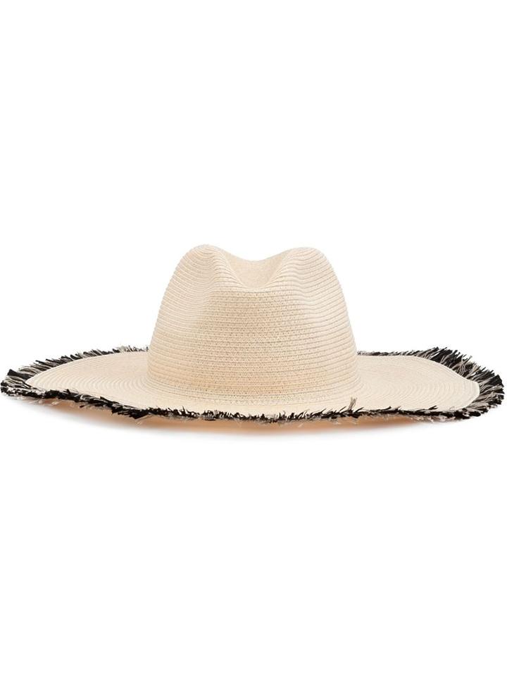 Filù Hats Batu Tara Hat, Women's, Size: M, Nude/neutrals, Straw/viscose/linen/flax