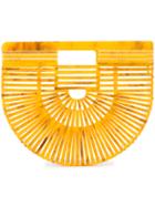 Cult Gaia Small Ark Clutch - Yellow & Orange