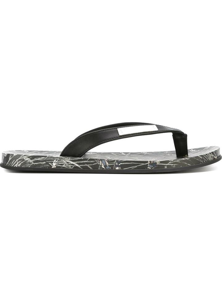 Dolce & Gabbana Printed Flip Flops