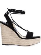Michael Kors Lace Up Wedge Espadrilles
