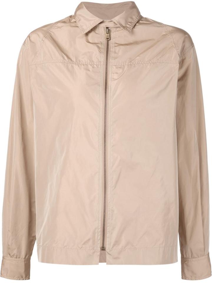 Tomas Maier Zipped Jacket, Women's, Size: 4, Nude/neutrals, Polyester