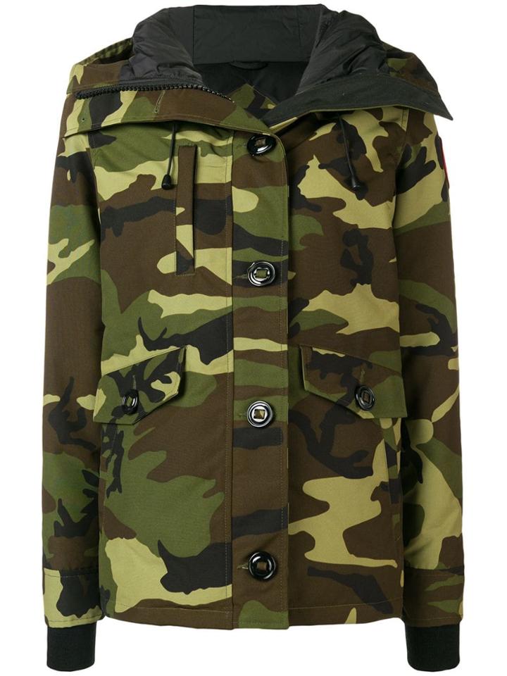 Canada Goose Camouflage Padded Jacket - Green