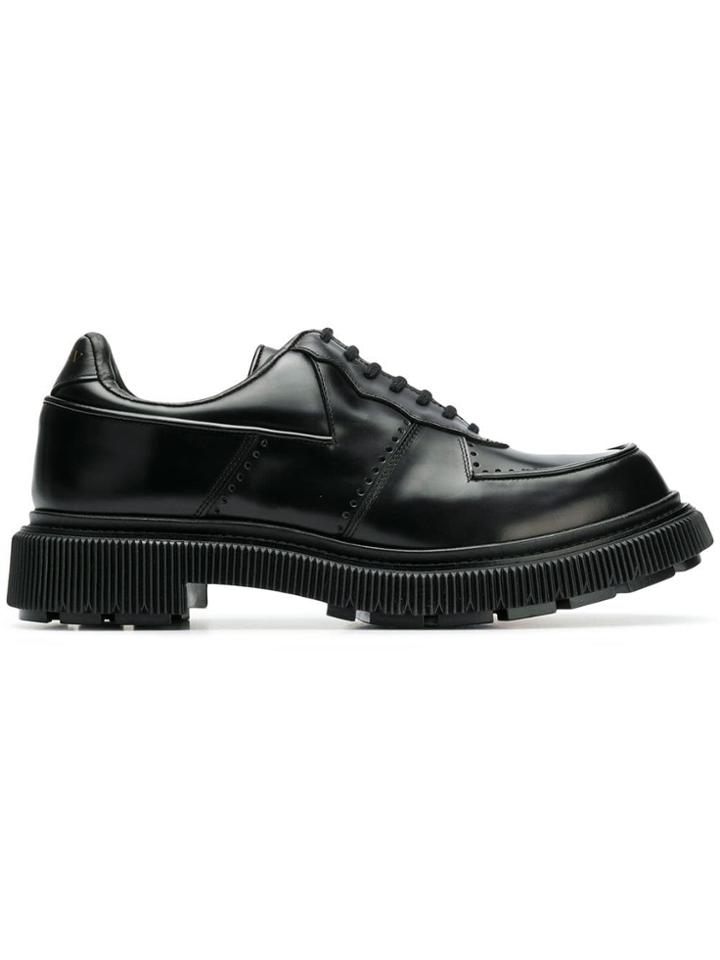 Adieu Paris Sneaker Derby Shoes - Black