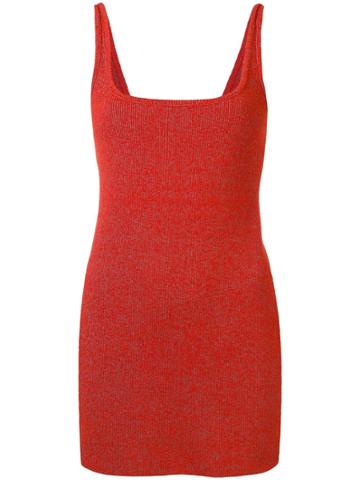 Yeezy Tube Mini Dress - Red