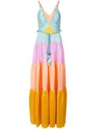 Peter Pilotto Tiered Gown - Multicolour
