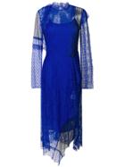 3.1 Phillip Lim Lace Patchwork Dress - Blue