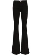 Frame Denim High-rise Flared Jeans - Black