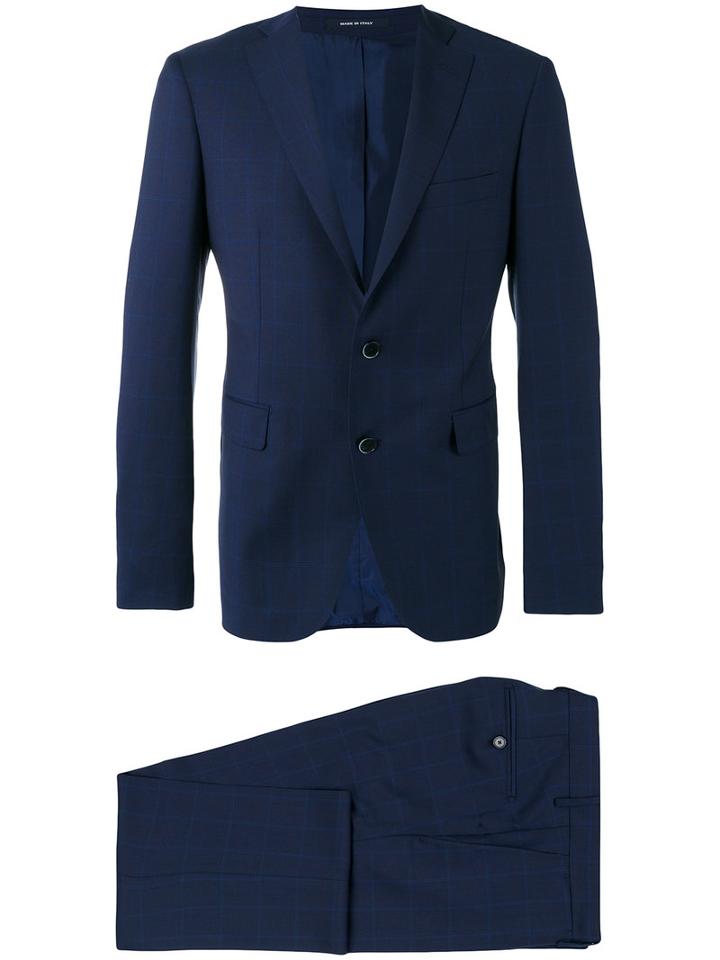 Dinner Formal Suit, Men's, Size: 52, Blue, Virgin Wool/cupro