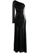 Christian Pellizzari One-shoulder Gown - Black