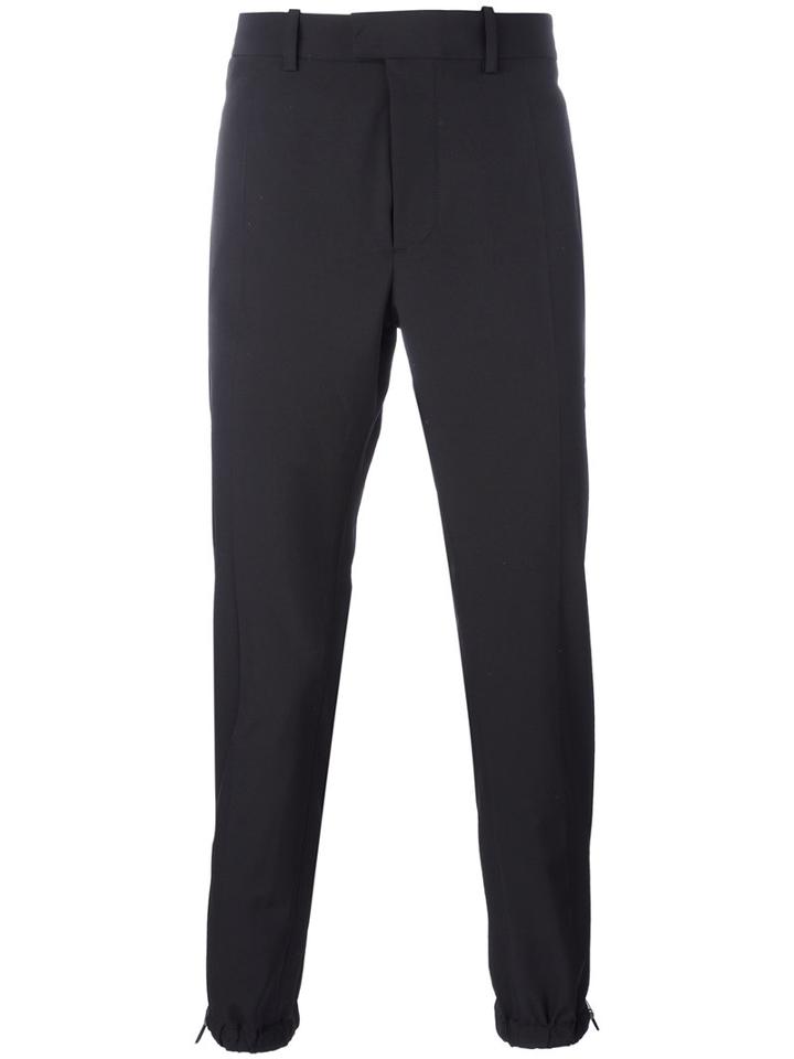 Diesel Black Gold Tapered Trousers, Men's, Size: 46, Polyester/spandex/elastane