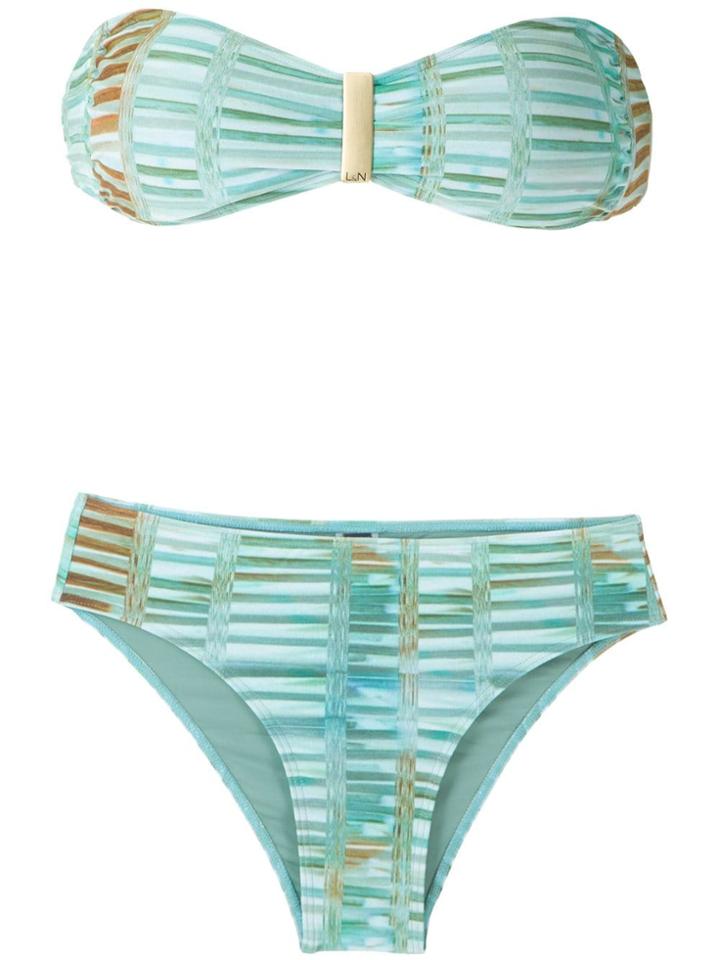 Lygia & Nanny Ester Printed Bikini Set - Blue