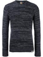 Carhartt Blurry Stripes Sweater, Men's, Size: Large, Black, Lambs Wool/nylon