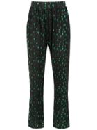 Lygia & Nanny Printed Aguia Pants - Black