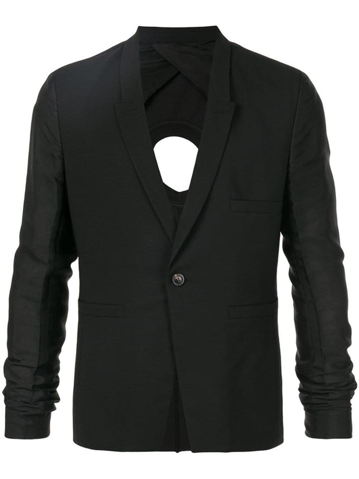 Rick Owens Alice Single-breasted Blazer - Black