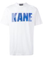 Christopher Kane Reflective Logo T-shirt, Men's, Size: Xl, White, Cotton