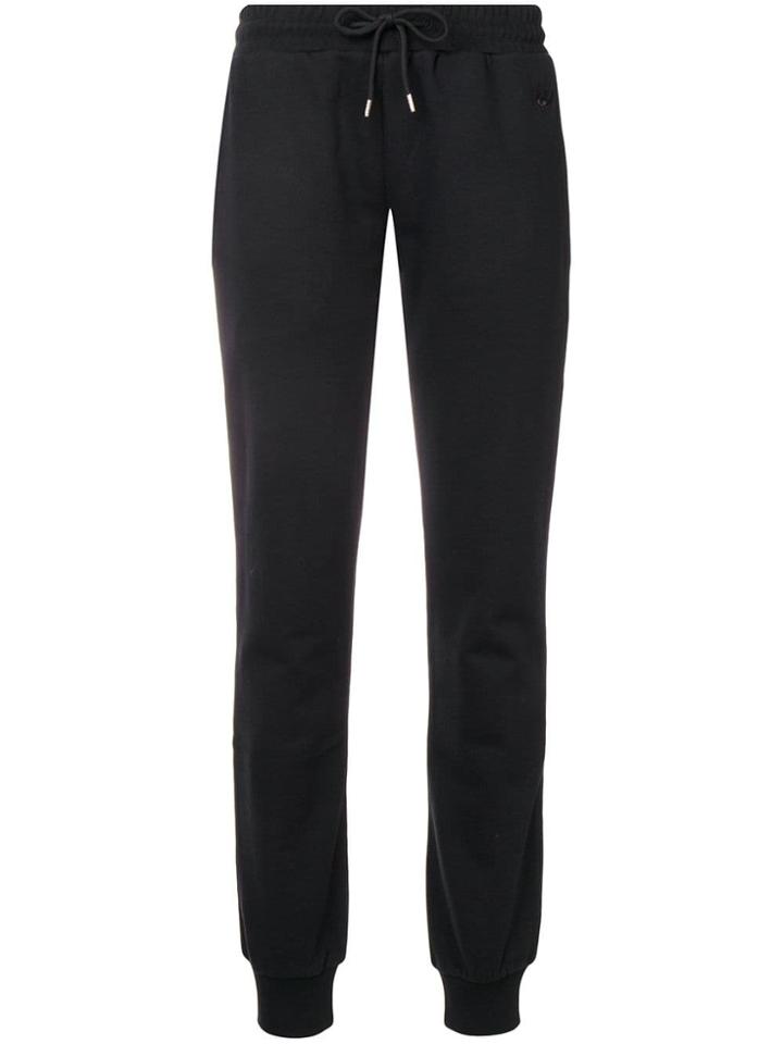 Mcq Alexander Mcqueen Swallow Patch Track Pants - Black