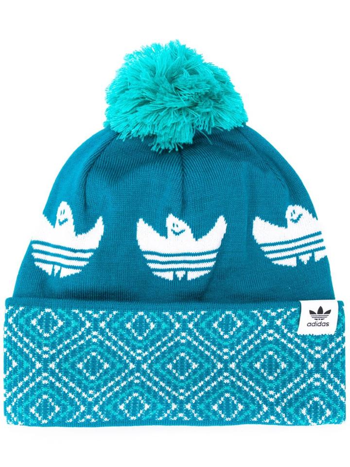 Adidas Shmoo Pompom Beanie - Blue