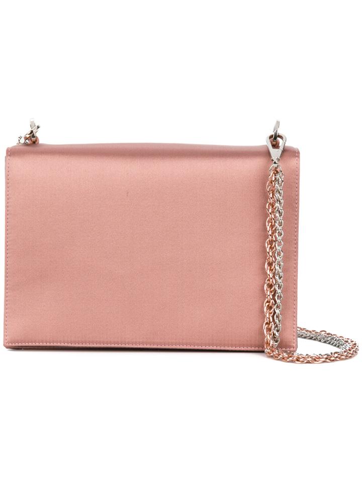 Rodo Square Clutch - Pink & Purple
