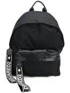 Dsquared2 Branded Zip Tab Backpack - Black