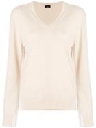 Joseph V-neck Sweater - Nude & Neutrals