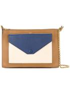 Céline Vintage Envelope Chain Shoulder Bag - Brown
