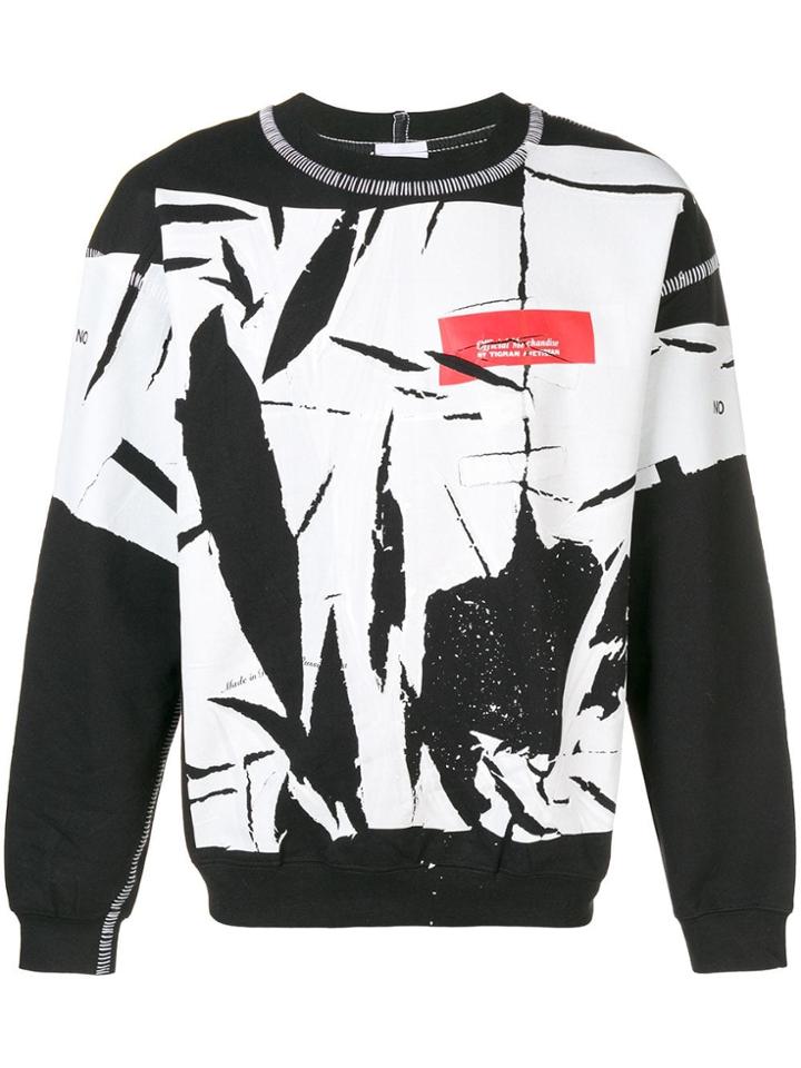 Tigran Avetysian Printed Sweatshirt - Black