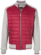 Moose Knuckles Panelled Padded Jacket - Red