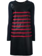 Cédric Charlier Two-tone Striped Dress