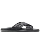 Baldinini Logo Open-toe Sandals - Black