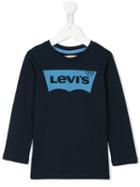Levi's Kids - Logo Print Top - Kids - Cotton - 10 Yrs, Blue