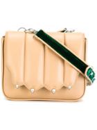 Marco De Vincenzo Flap Closure Crossbody Bag - Nude & Neutrals