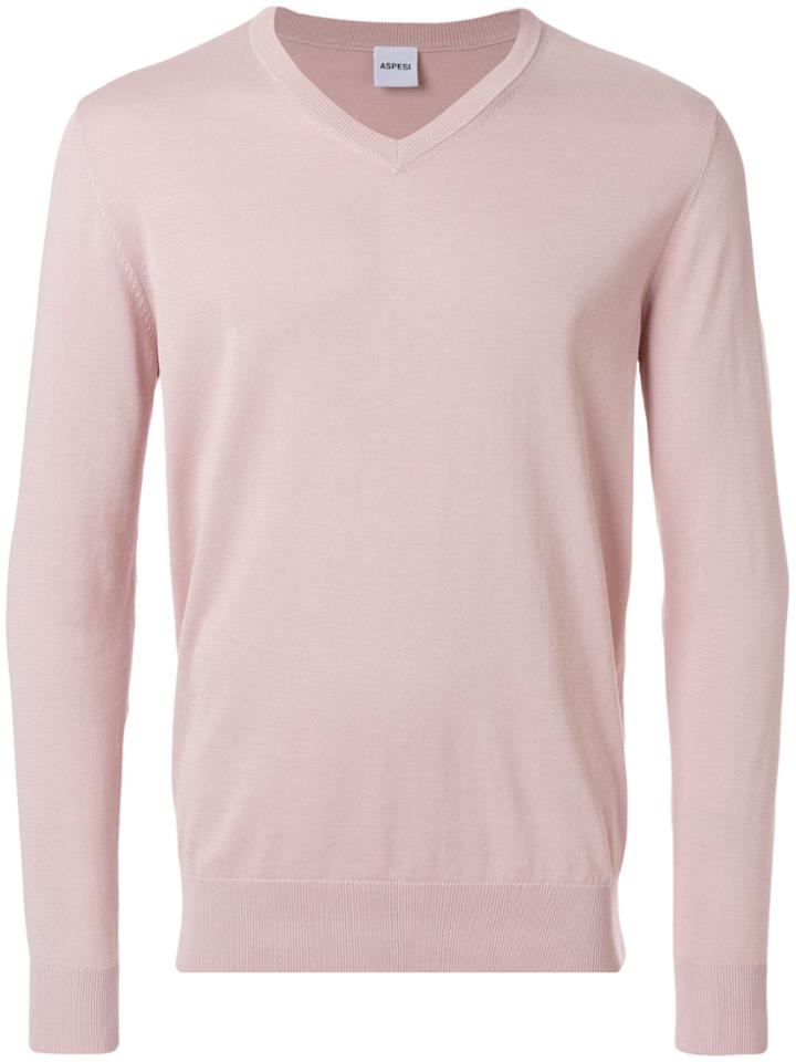 Aspesi Lightweight Sweatshirt - Pink & Purple