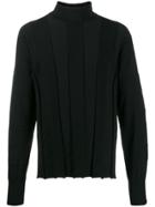 Issey Miyake Turtle Neck Jumper - Black