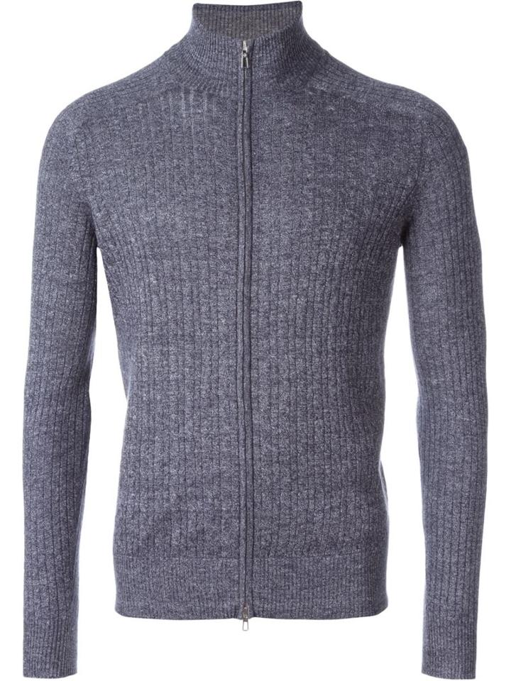 Loro Piana Cable Knit Zip Cardigan