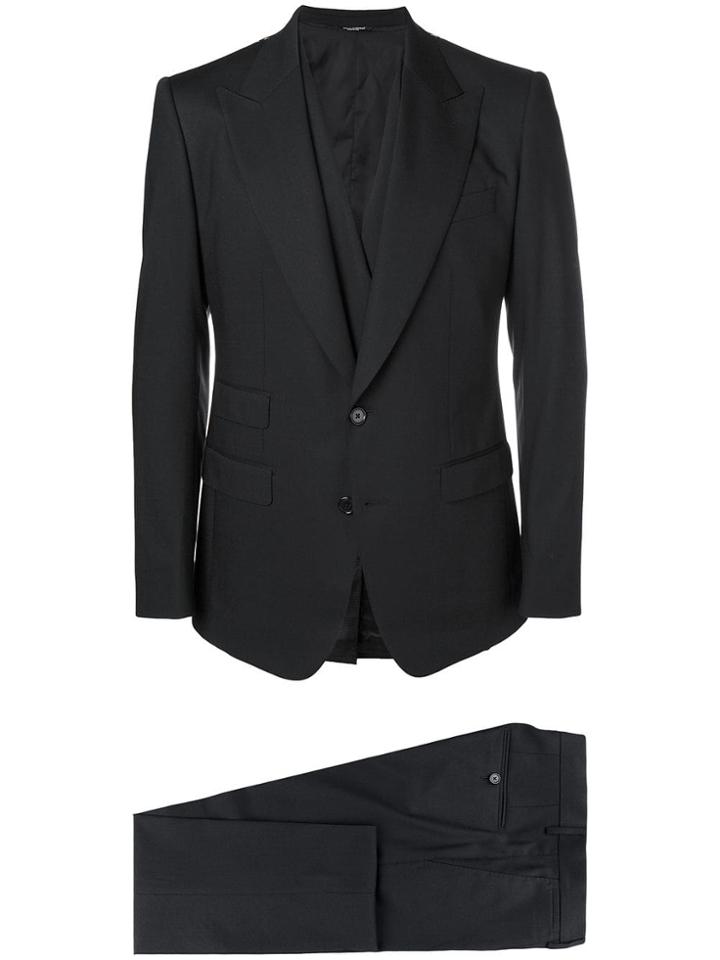Dolce & Gabbana Three-piece Formal Suit - Black